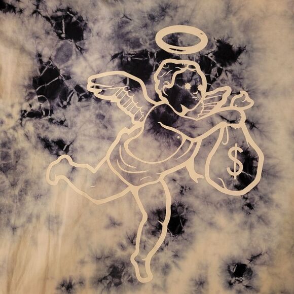 Hastamuerte Hustle Daily Graphic Tie Dye Tshirt Size Medium - Picture 3 of 4